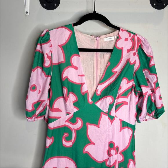 Rhode Ester Print Floral Midi Dress - Picture 6 of 10